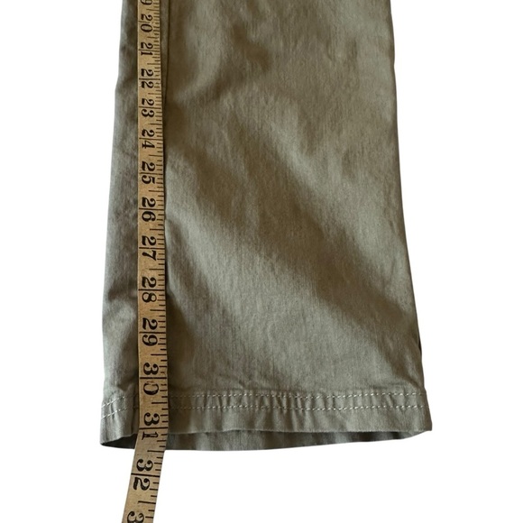 PACT ORGANIC CANVAS COTTON ROLL UP PANTS SIZE MEDIUM - Picture 15 of 16